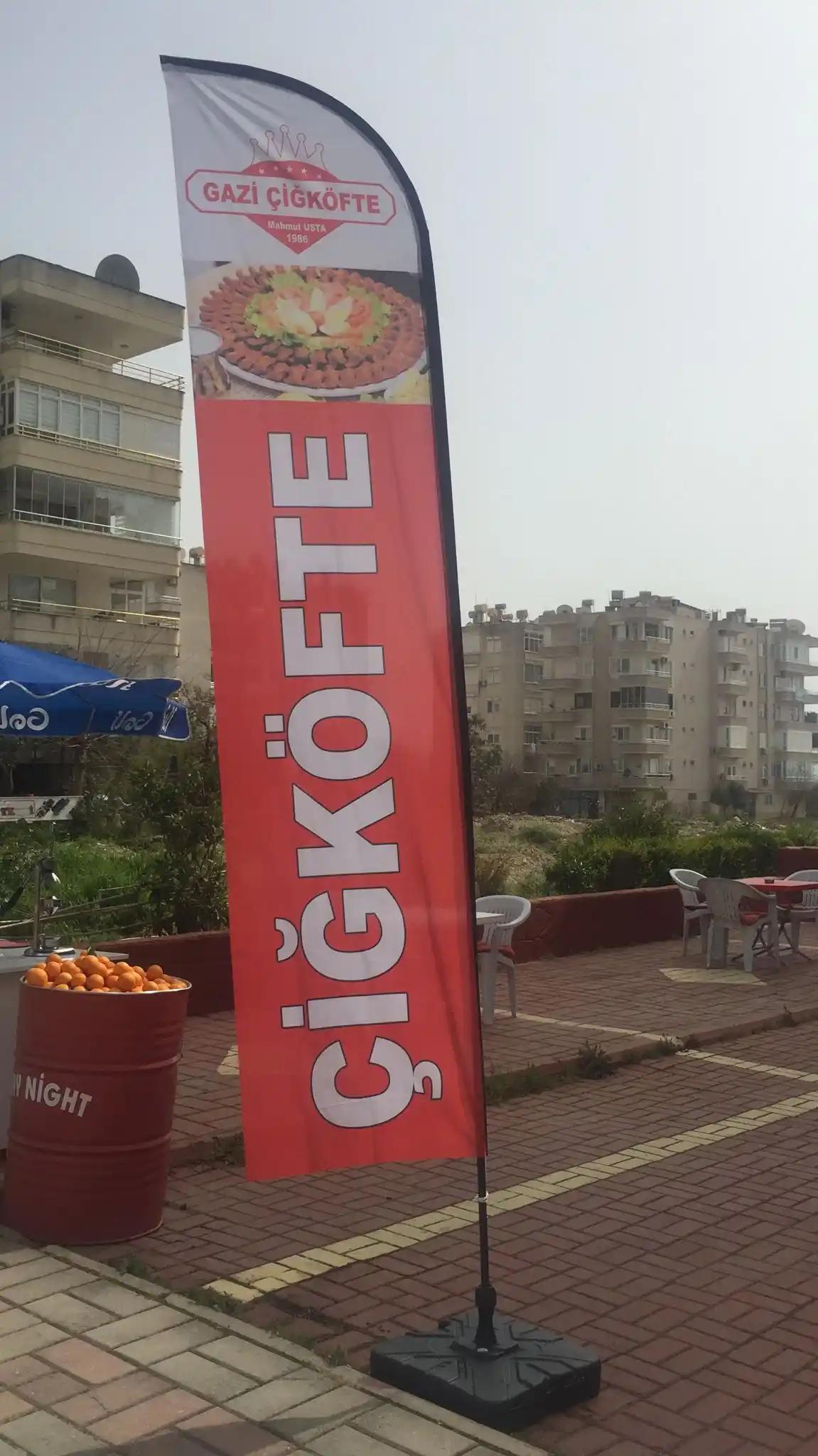 Çiğ Köfteci Yelken Bayrağı-7