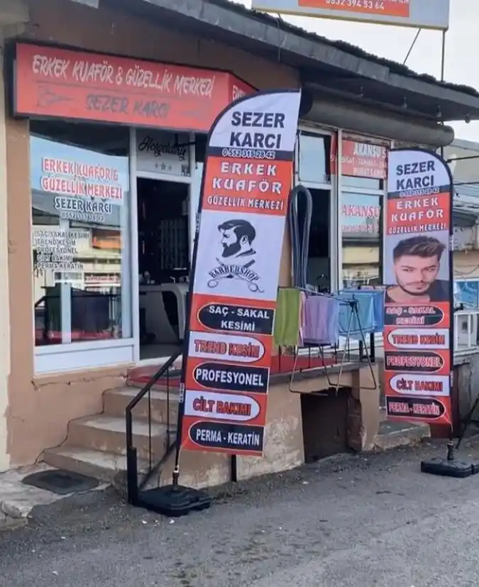 Erkek Kuaförü Yelken Bayrağı-21